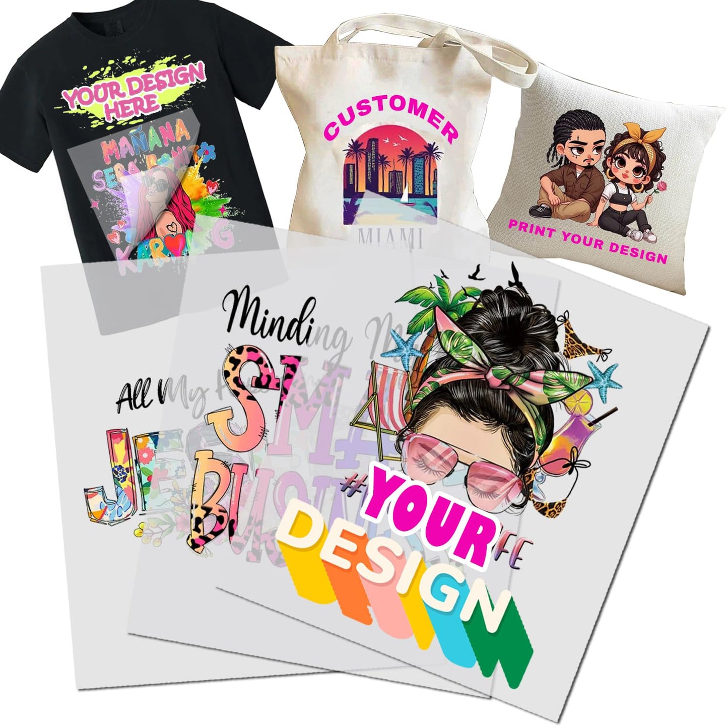 Custom adult T-shirt/hoodie/crew neck